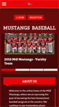 Mobile Screenshot of mtbmustangs.org