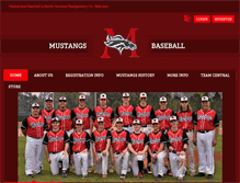 Tablet Screenshot of mtbmustangs.org